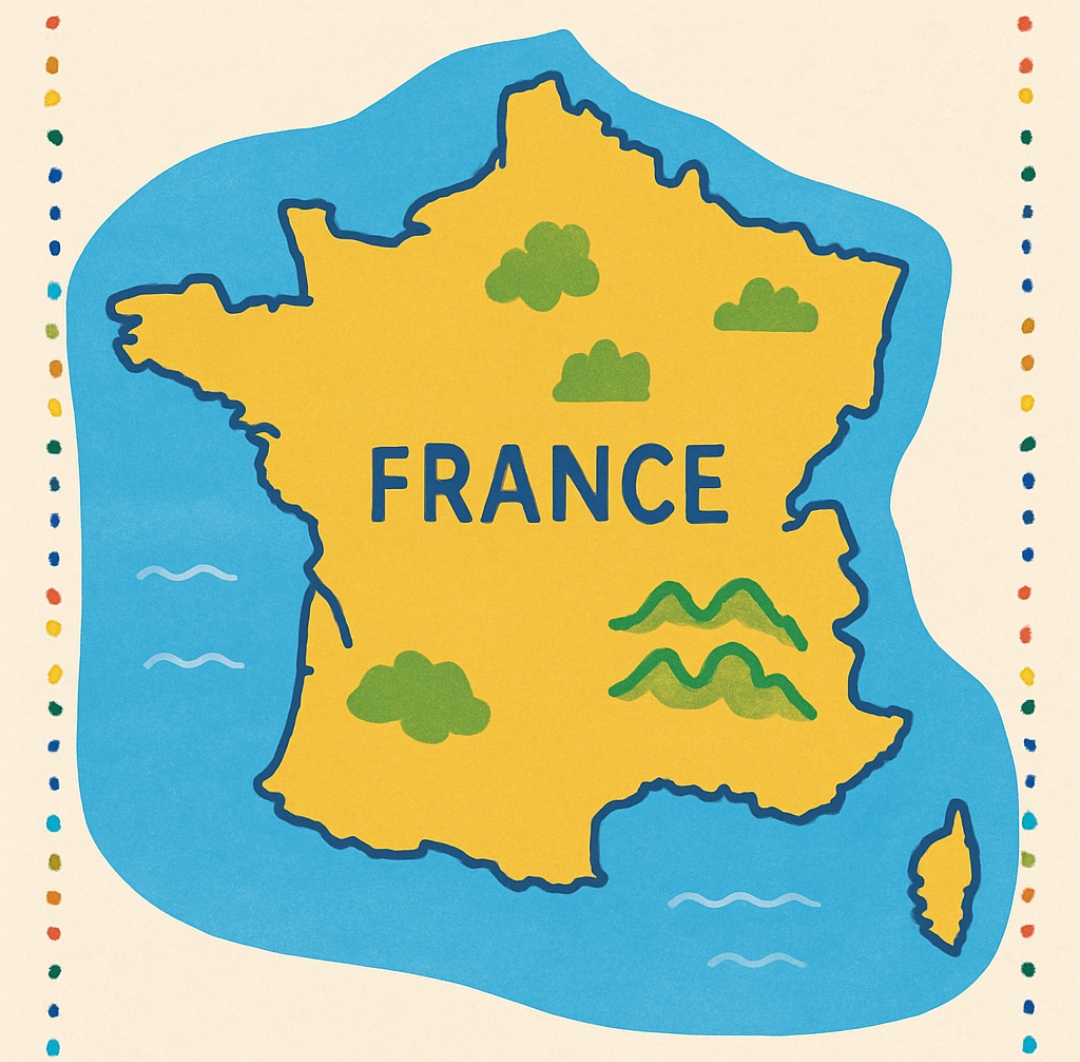 Carte de la France