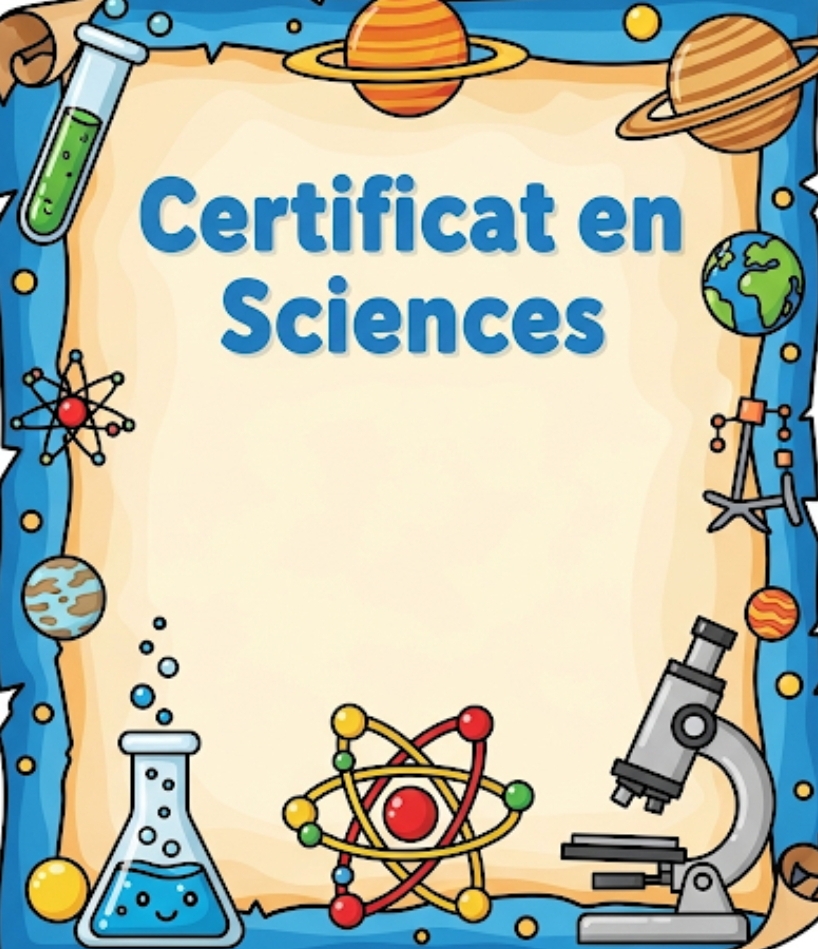 Certificat d'Histoirr