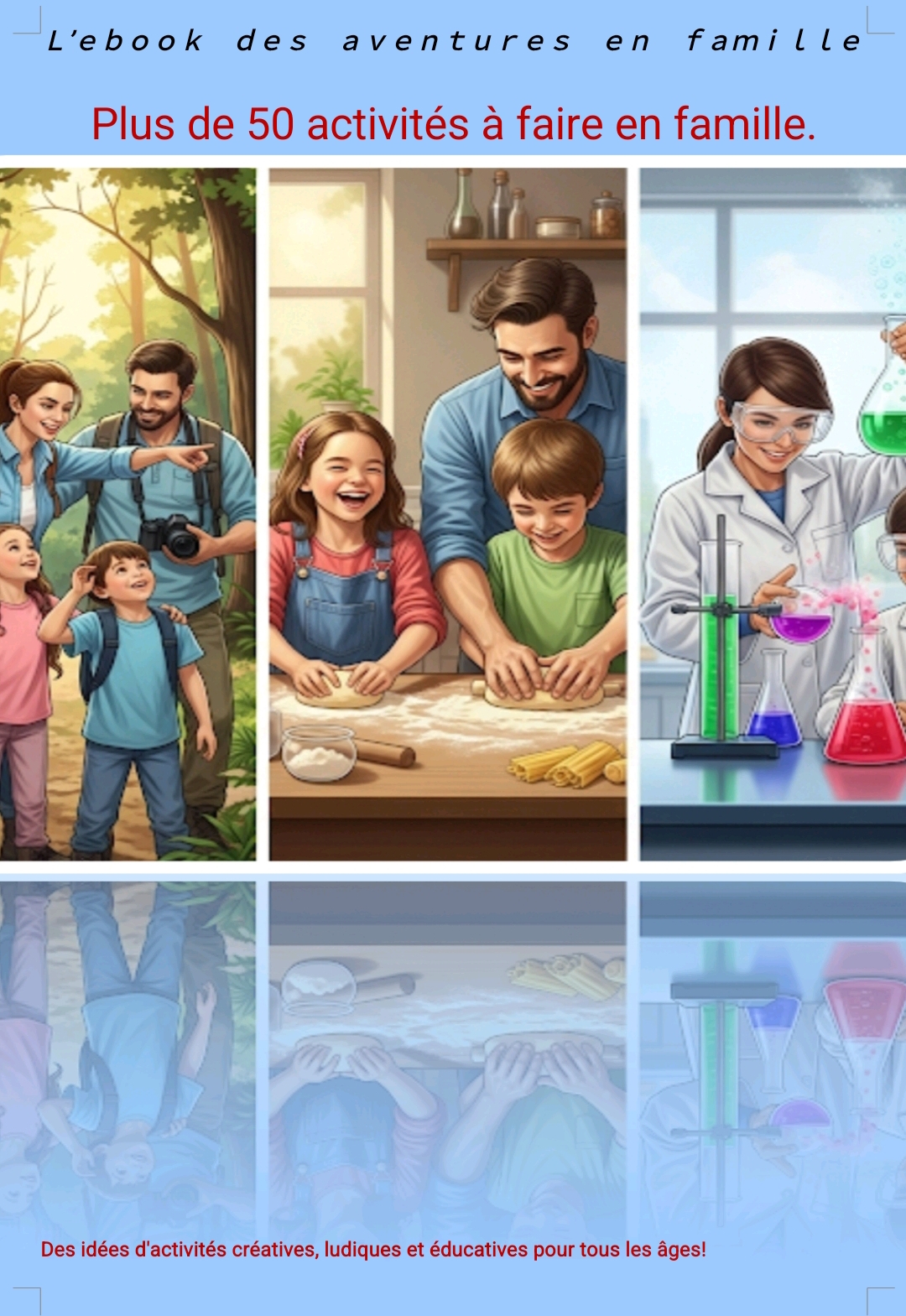 Couverture de l'Ebook : 50+ Activités pour Enfants