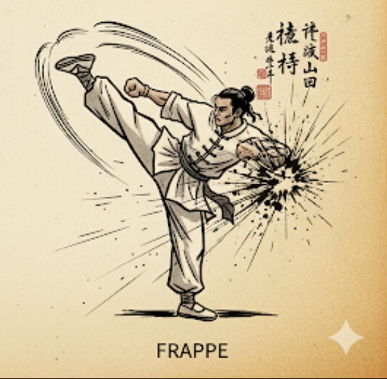 Coup de pied cyclone