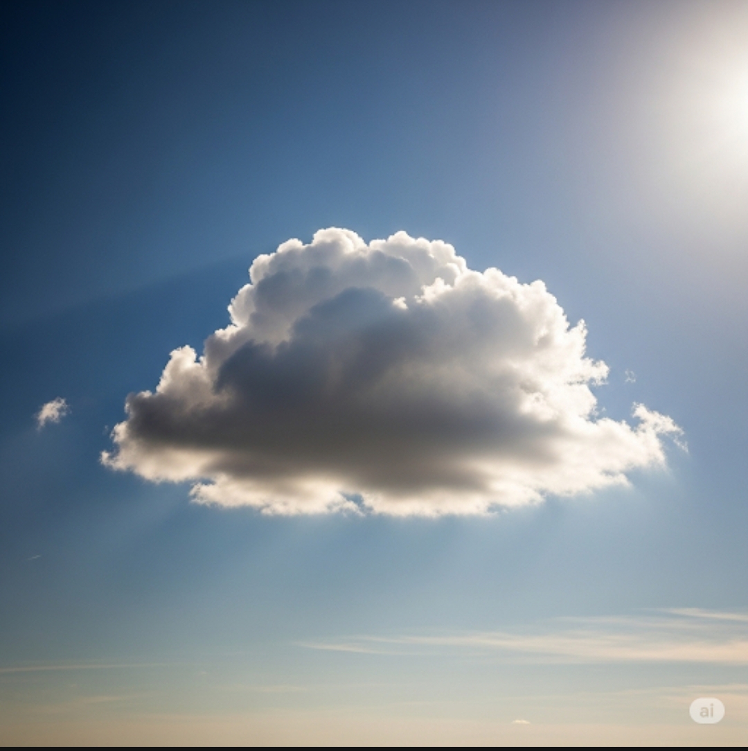 Image de nuages dans le ciel