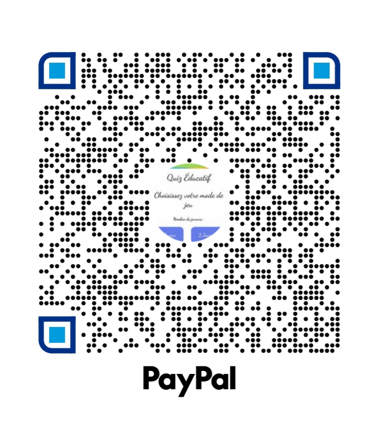 QR code pour donation PayPal